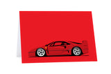 F40 Side Greeting Card