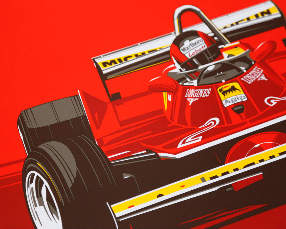 LEGENDS NEVER DIE - #002 GILLES VILLENEUVE – The Curb Shop