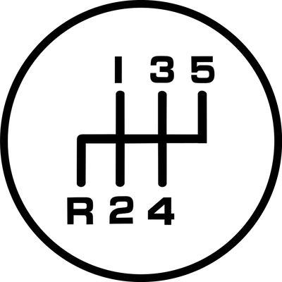 5 Speed Reverse Bottom Left shift pattern