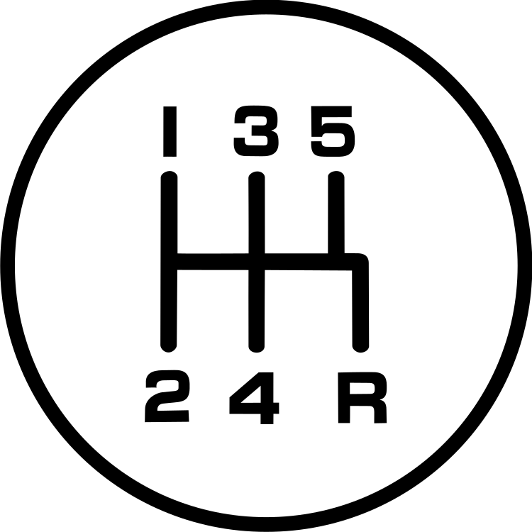 5 Speed Reverse Bottom Right shift pattern