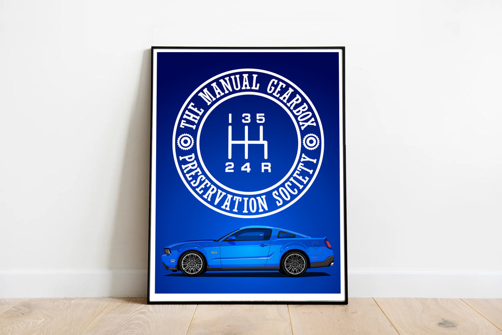 TMGPS Mustang S197 Print