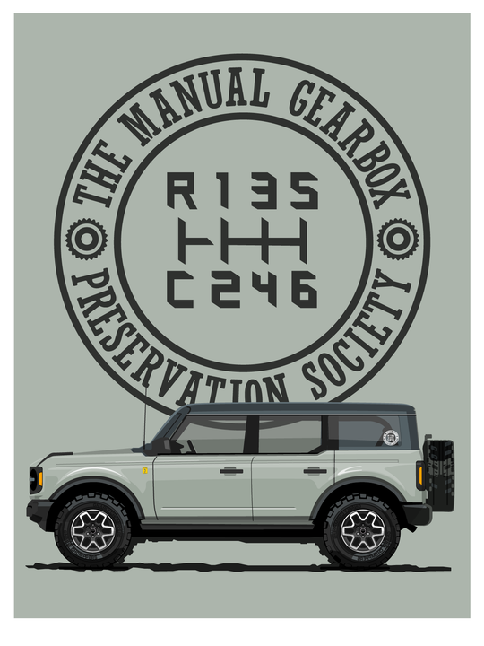 TMGPS BRONCO (4 Door) Print