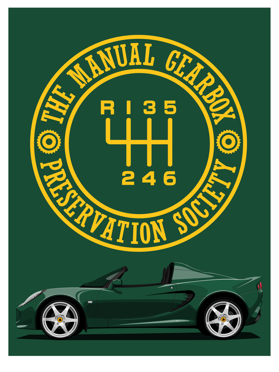 TMGPS Lotus Elise Print