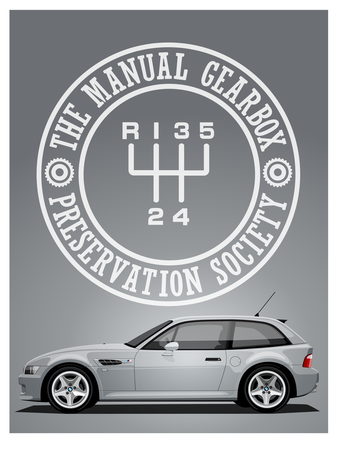 TMGPS BMW M COUPE Print