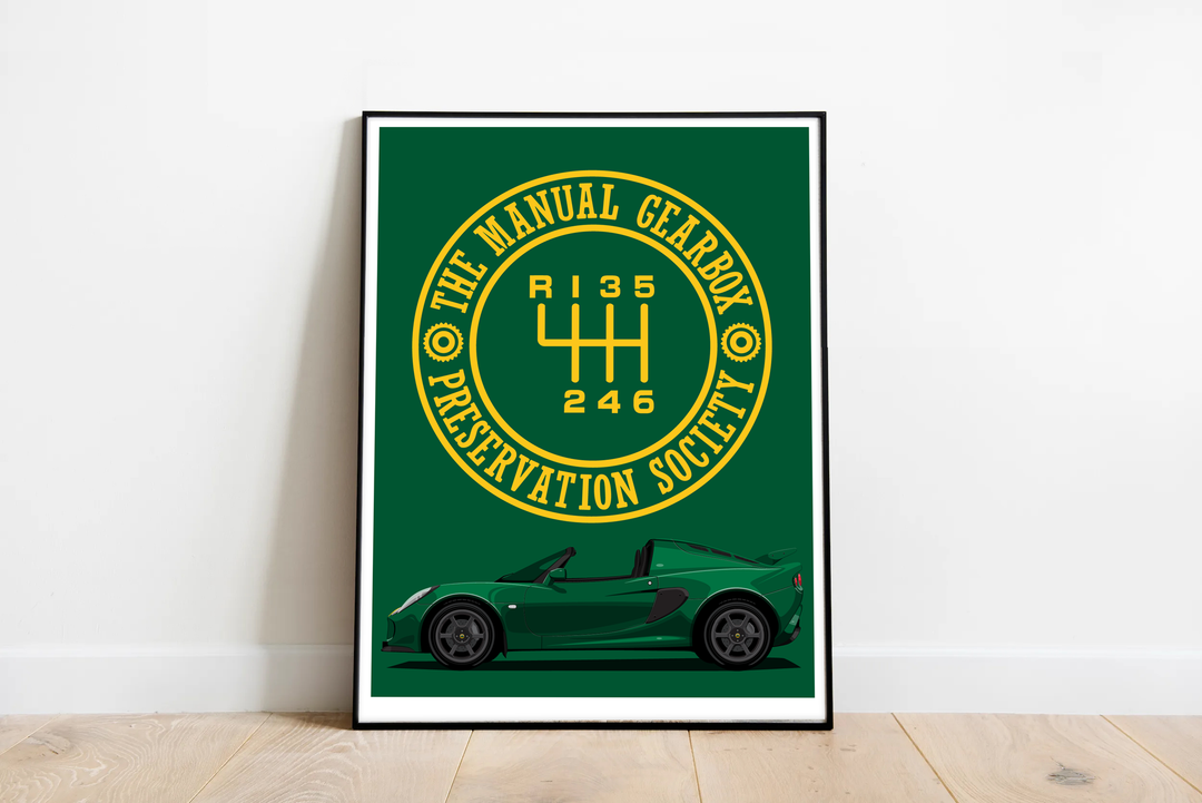 TMGPS Lotus Elise Print