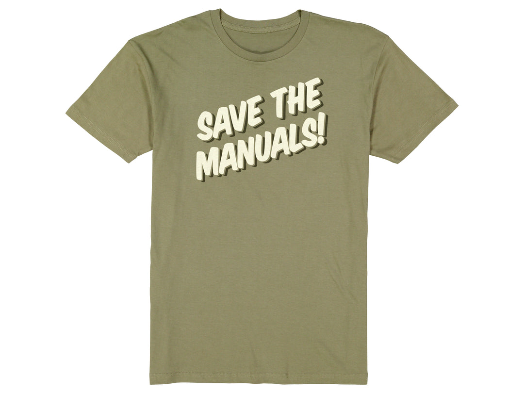 TMGPS SAVE THE MANUALS! T-Shirt