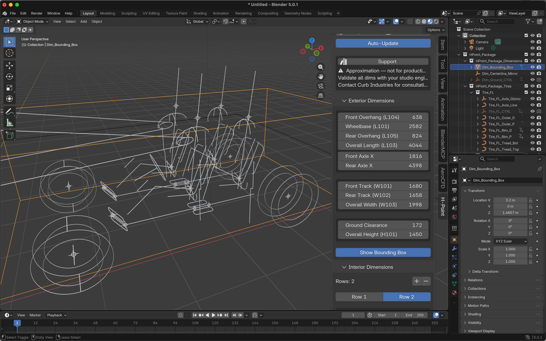 H-Point: Package Builder (Blender Extension)