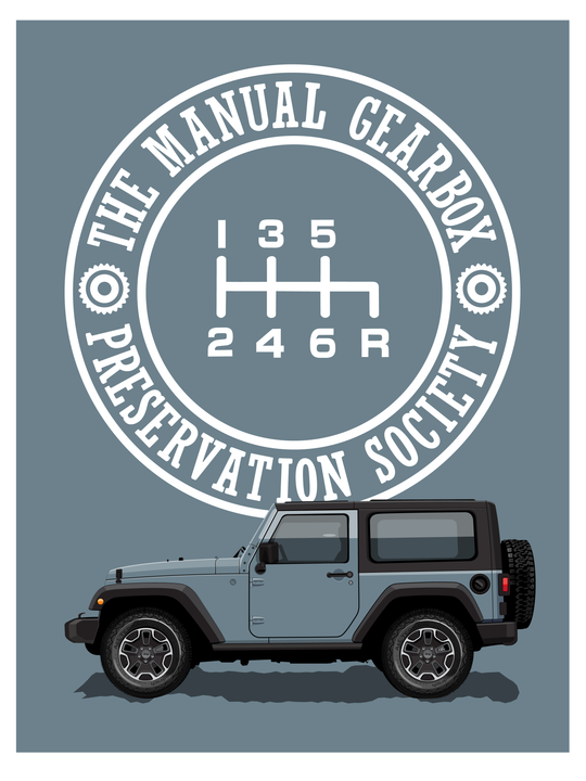 TMGPS Jeep Wrangler (JK) Print