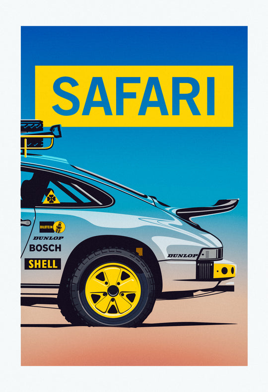 CURB SAFARI (Cropped) Print