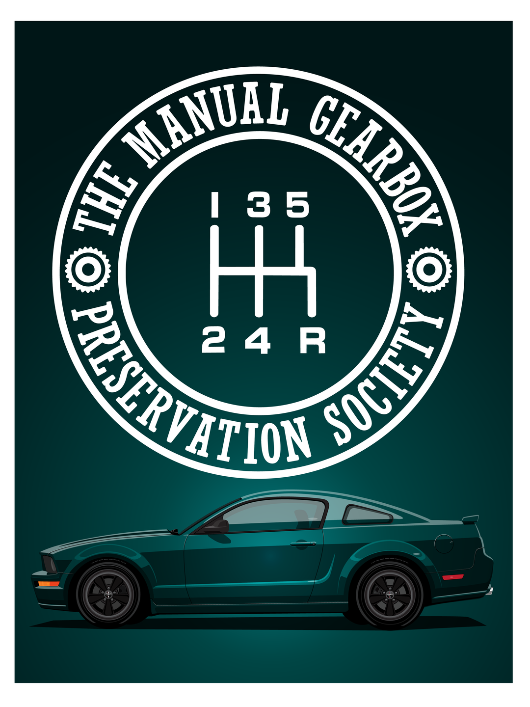 TMGPS Mustang S197 Print