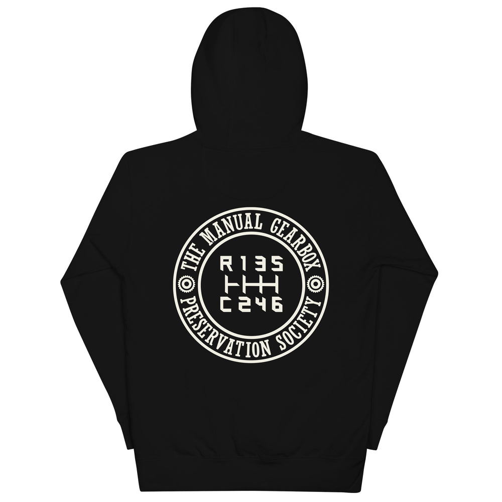 TMGPS Insignia Hoodie - 7 Speed Bronco, Black, back