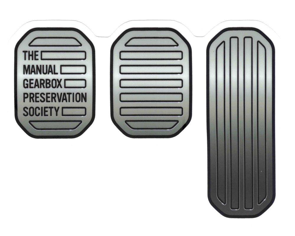 3 Pedal Sticker Pack