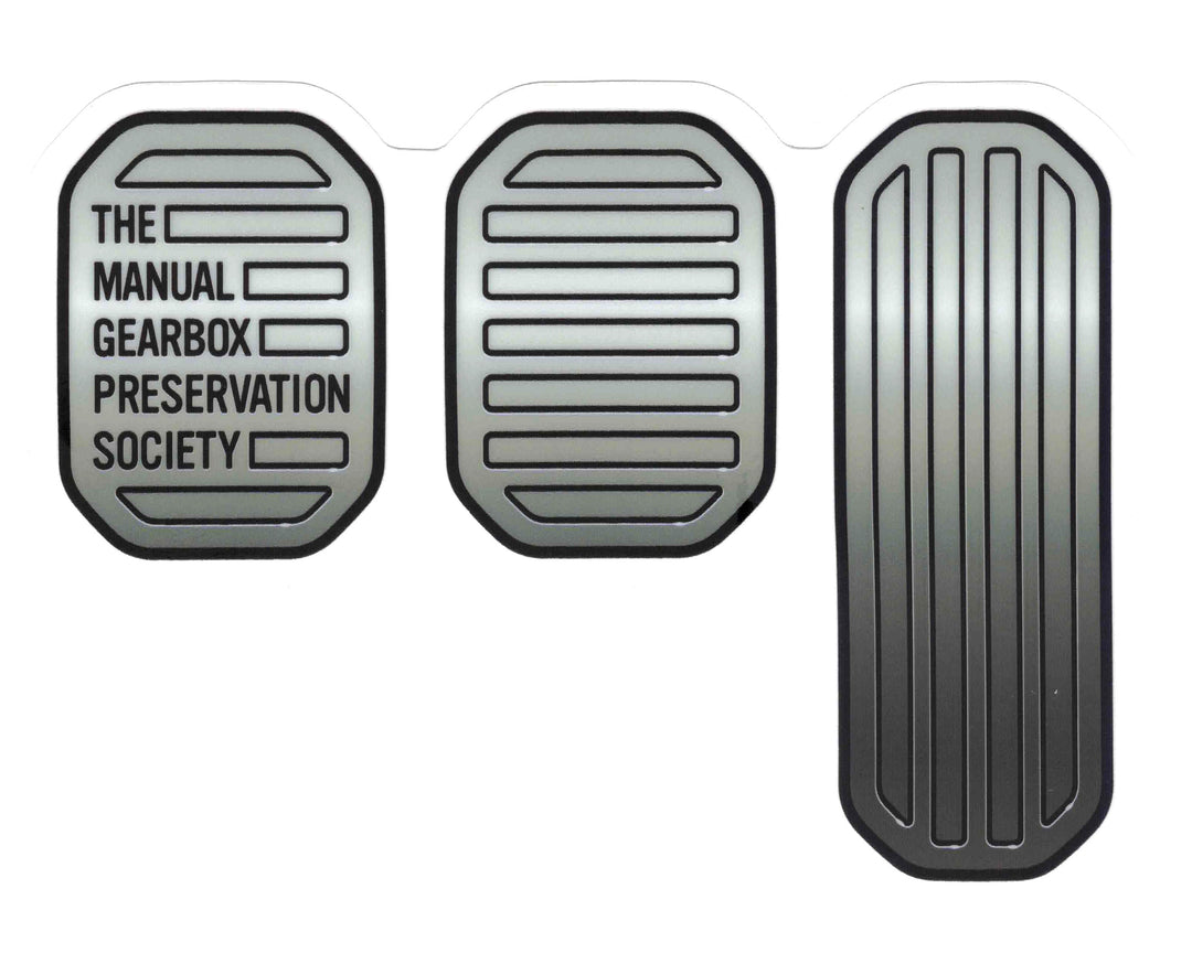3 Pedal Sticker Pack