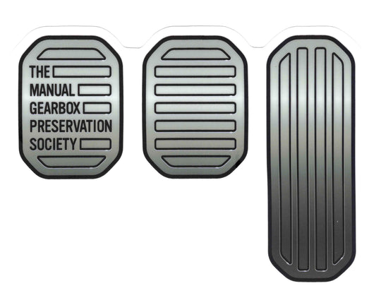 3 Pedal Sticker Pack