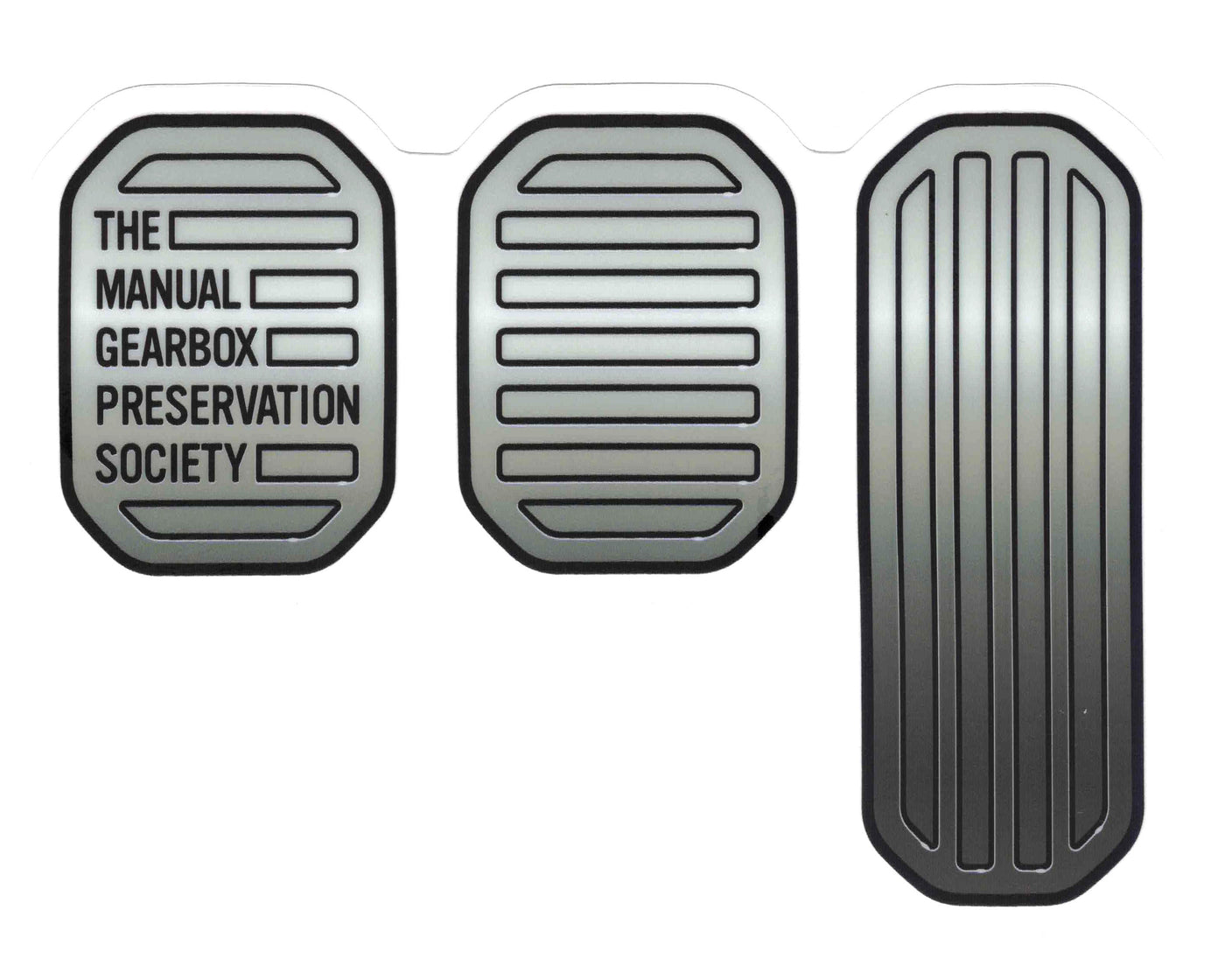 pedal stickers 3 Pedal Sticker Pack