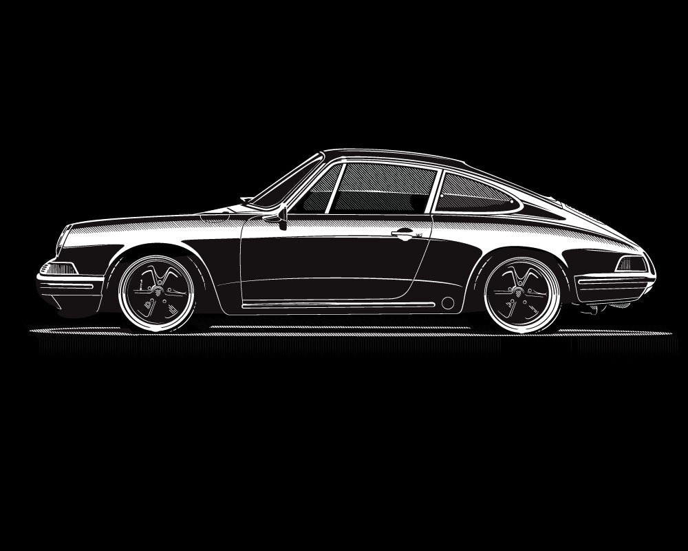 Curb 1973 911 T-Shirt