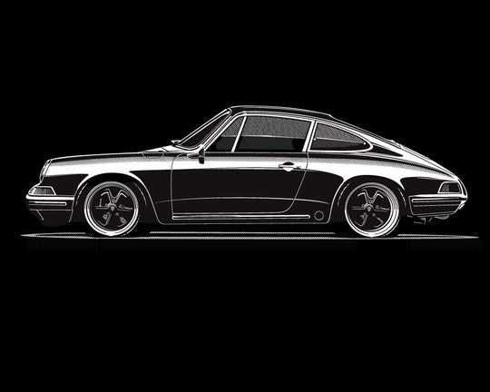 Curb 1973 911 T-Shirt
