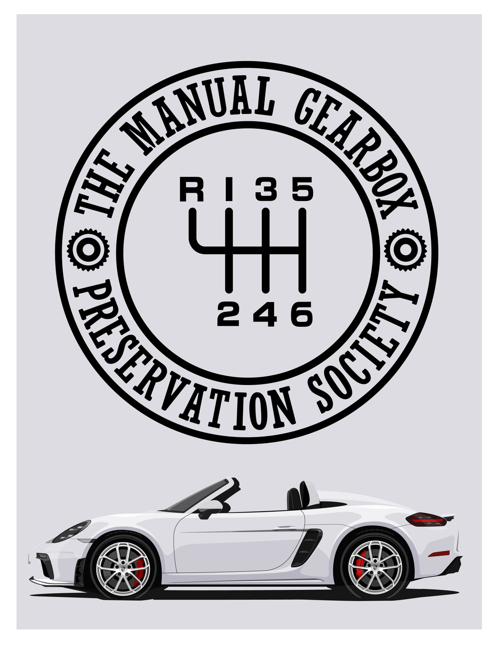 TMGPS Boxster 718 Print