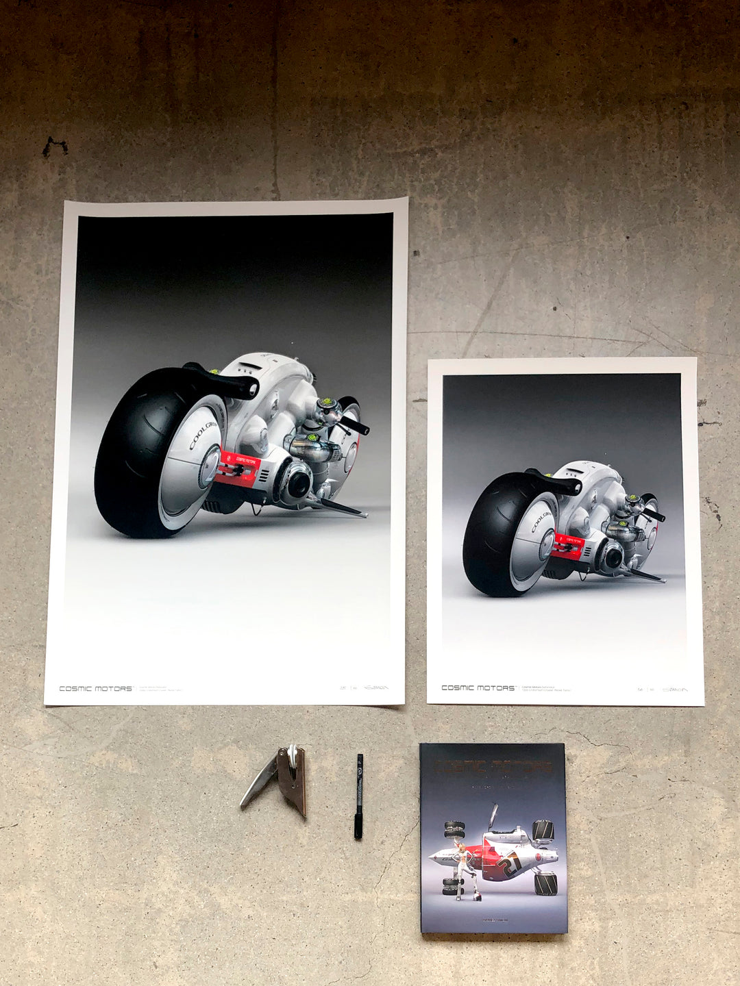 Cosmic Motors™ Limited Edition Prints: Detonator 01 – The Curb Shop