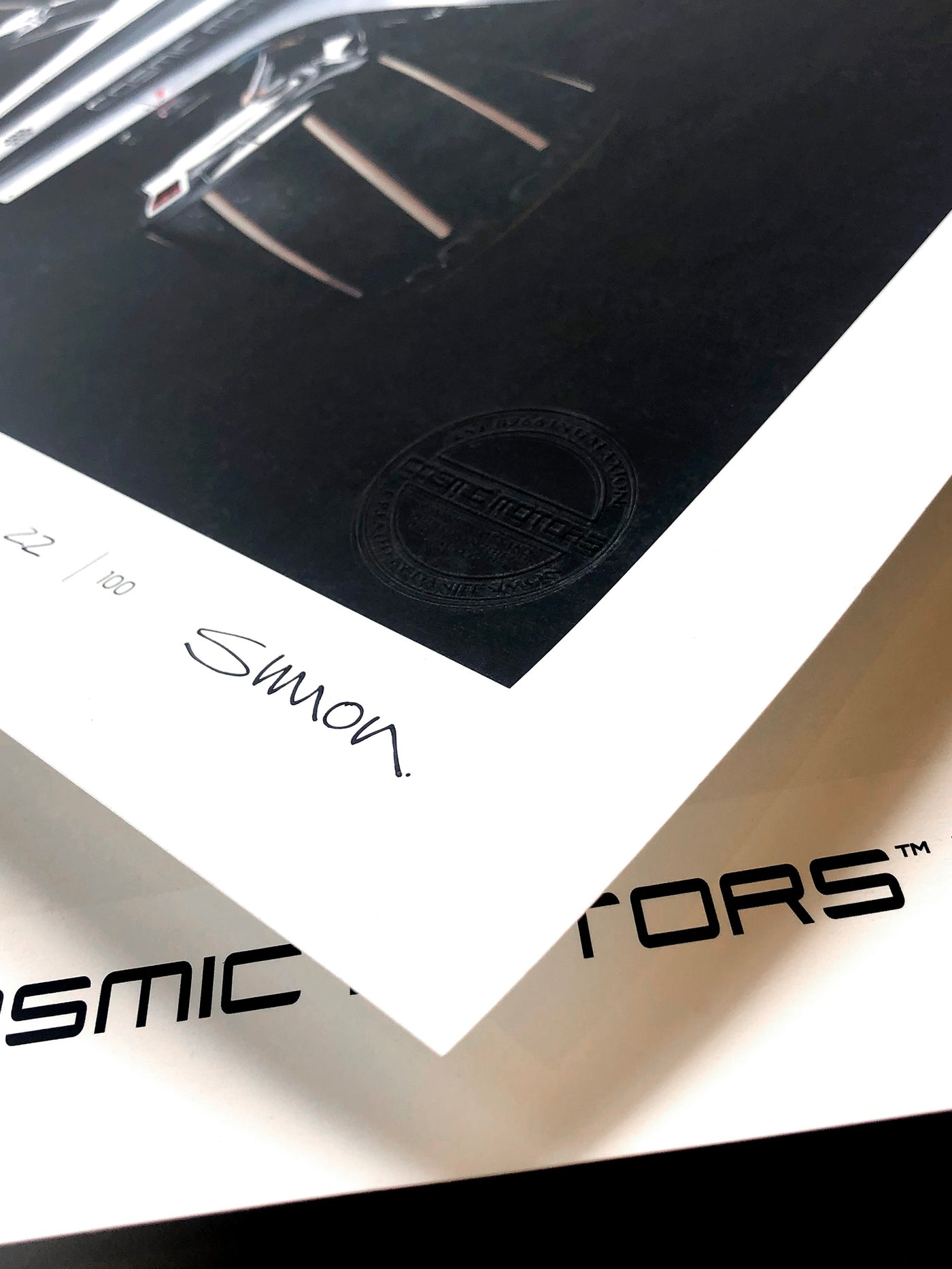 Cosmic Motors™ Limited Edition Prints: Gravion 01 – The Curb Shop