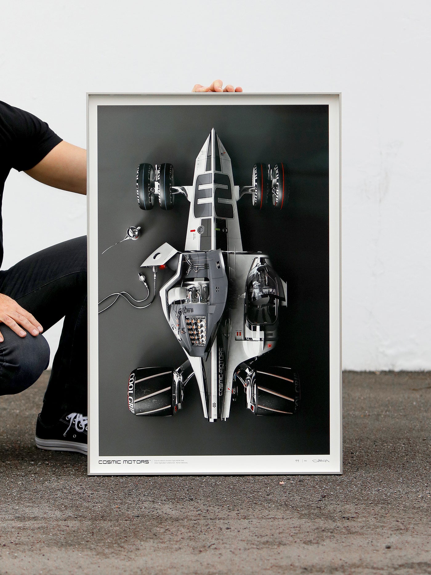 Cosmic Motors™ Limited Edition Prints: Gravion 01 – The Curb Shop