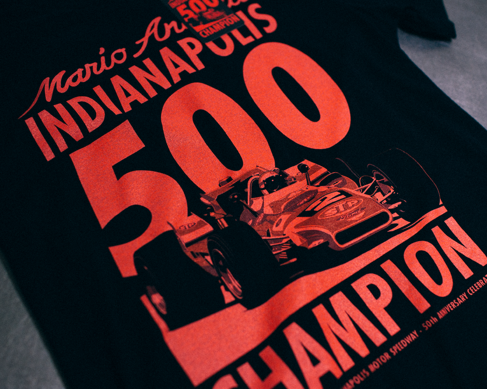 Mario Andretti Indy 500 Champion T-Shirt