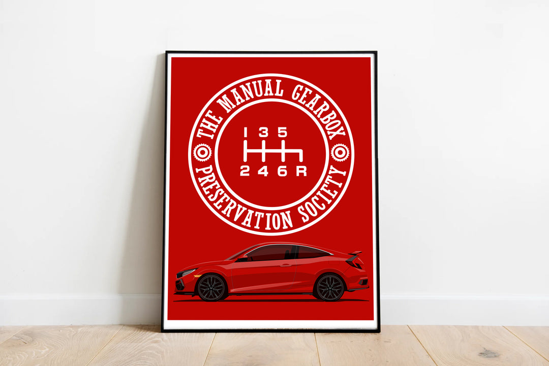 TMGPS Honda Civic Print (10th Gen)