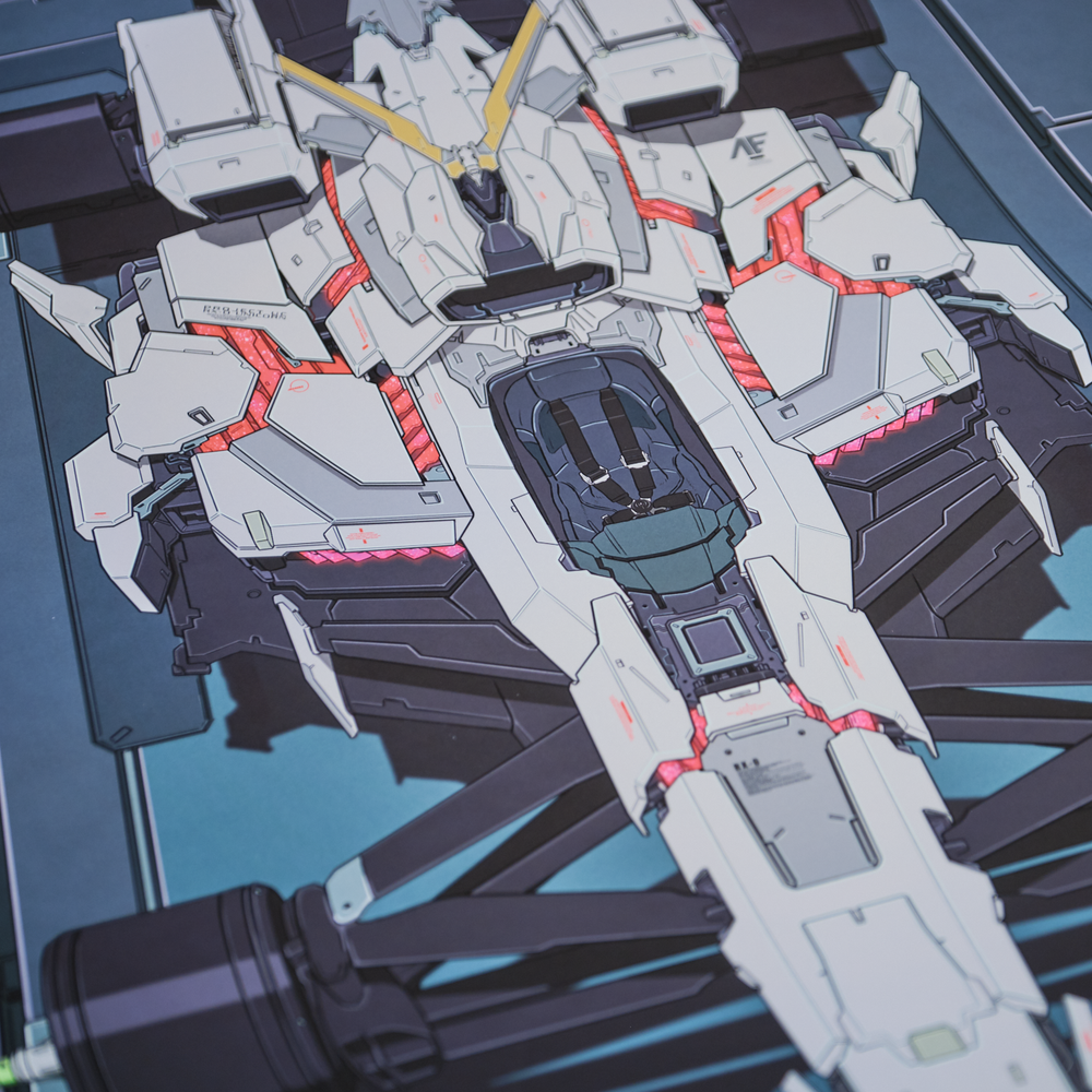 GUNDAM F1 - DESTROY MODE: by Walter Kim