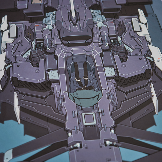 GUNDAM F1 - SERVICE MODE: by Walter Kim