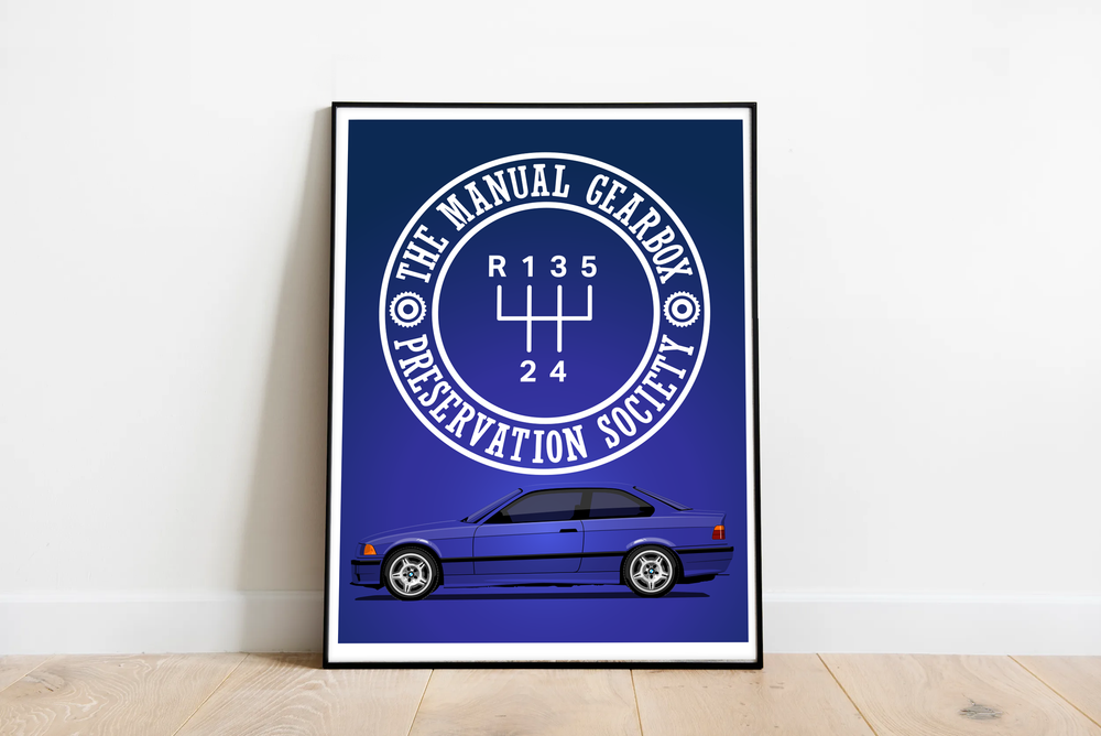 TMGPS BMW E36 Print