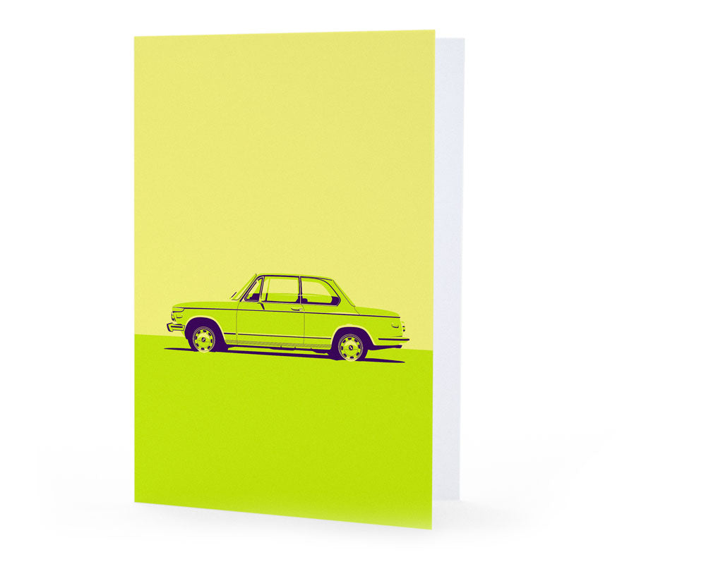 BMW 2002 Greeting Card
