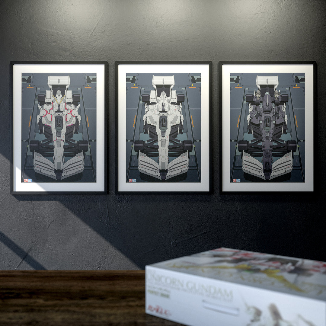 GUNDAM F1 - DESTROY MODE: by Walter Kim