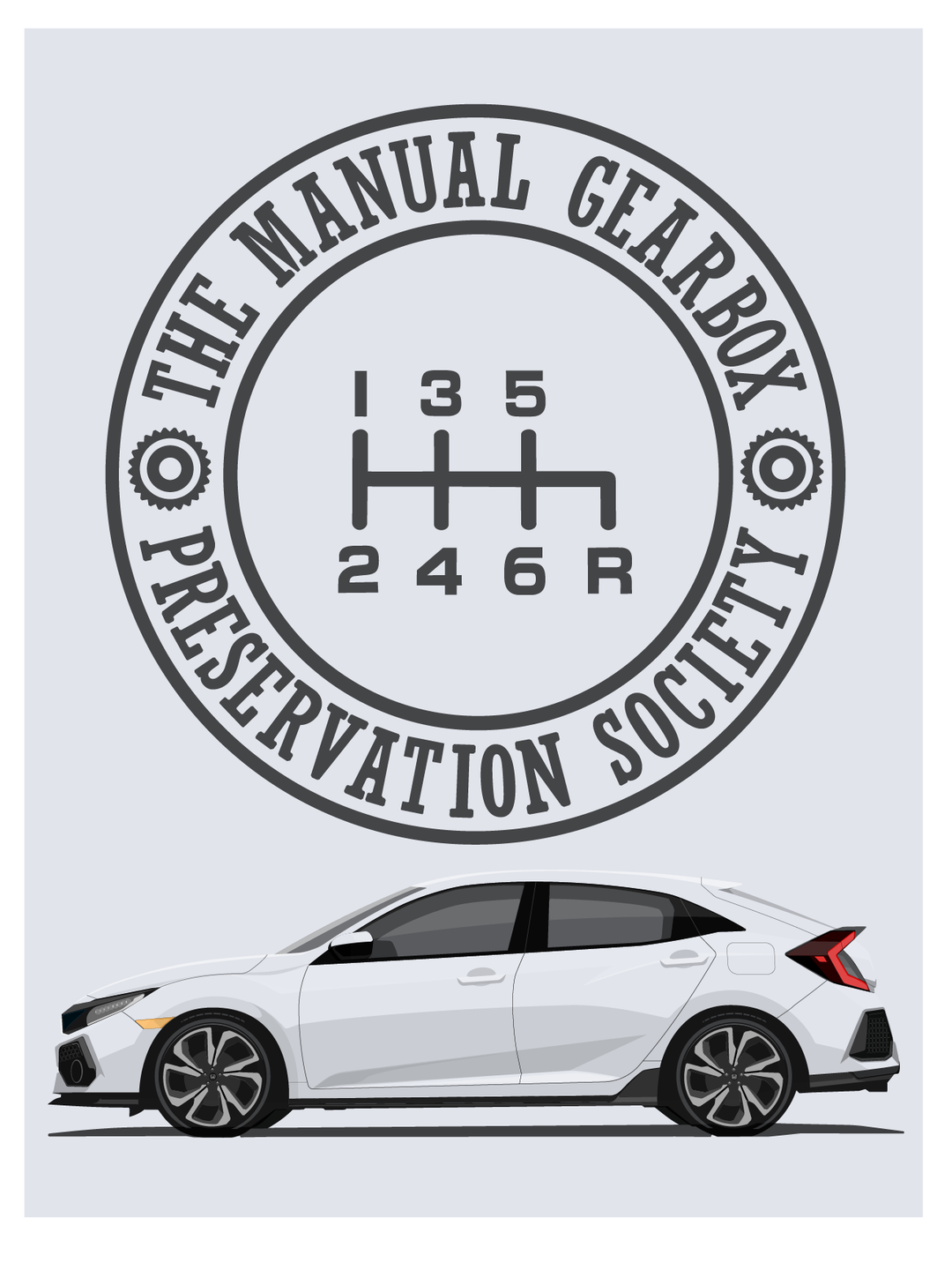 TMGPS Honda Civic Print (10th Gen)