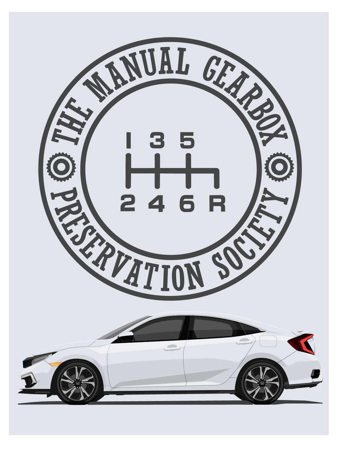 TMGPS Honda Civic Print (10th Gen)