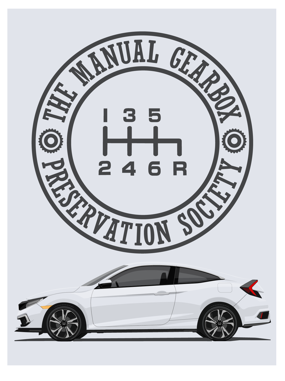 TMGPS Honda Civic Print (10th Gen)