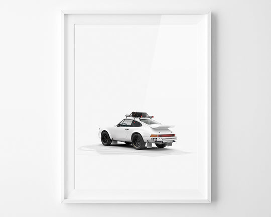 911 Rally Plain Bodies Print by INK (Rear)
