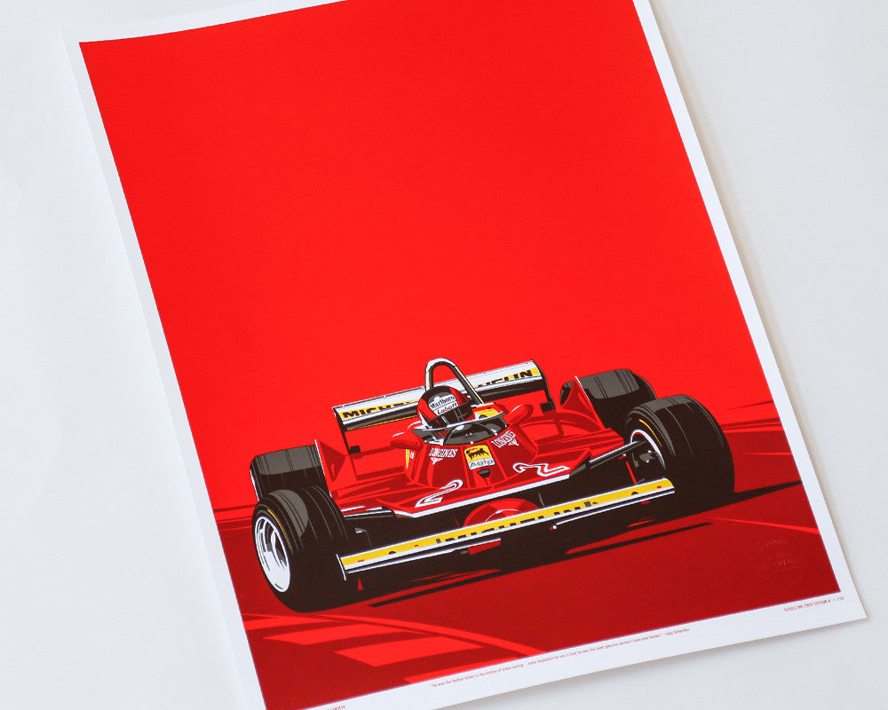 LEGENDS NEVER DIE - #002 GILLES VILLENEUVE – The Curb Shop