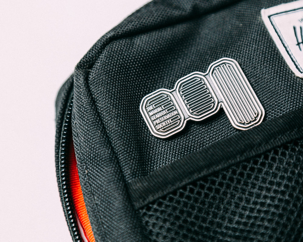 TMGPS 3 Pedals Die-Struck Pin
