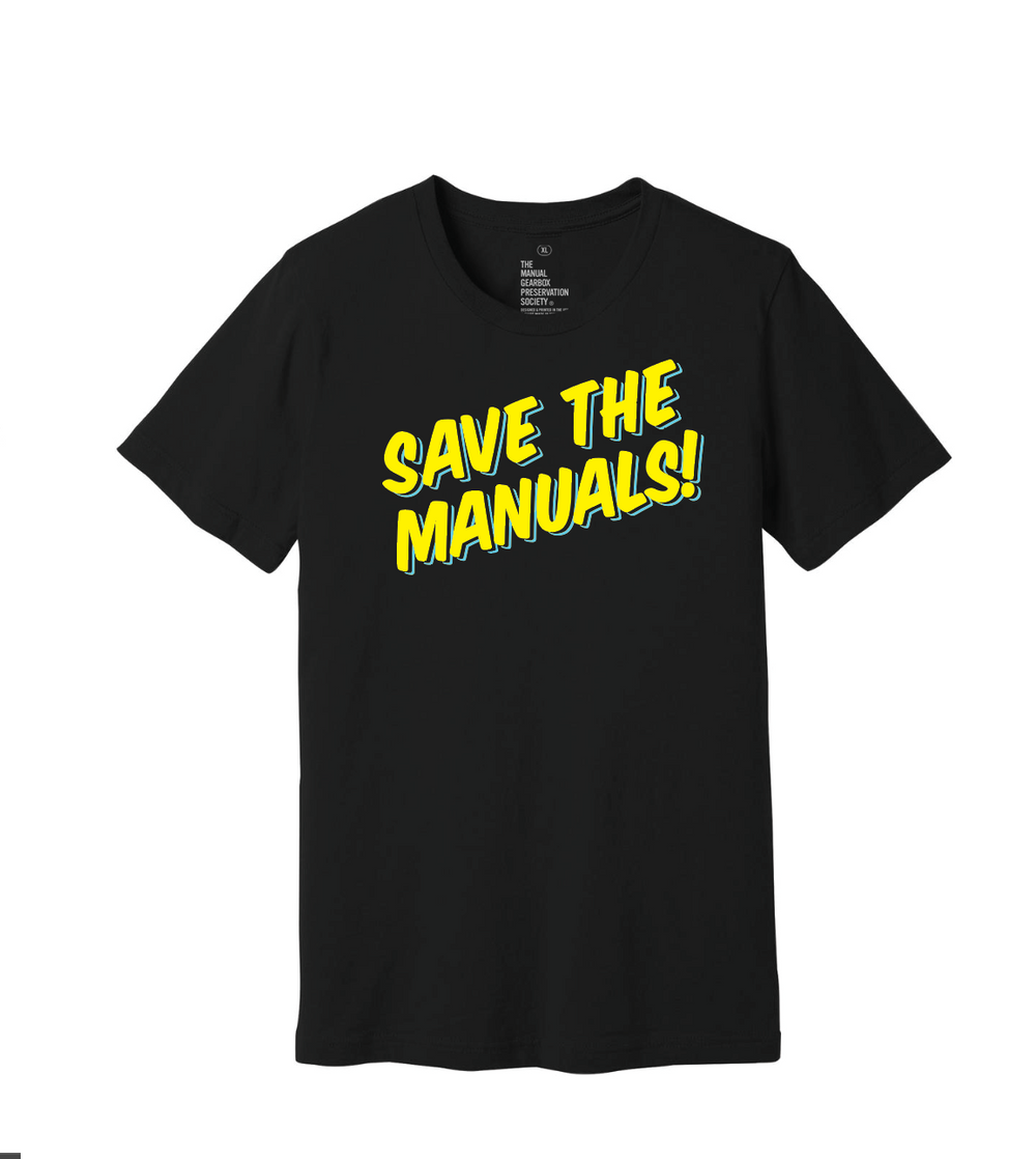 TMGPS SAVE THE MANUALS! T-Shirt