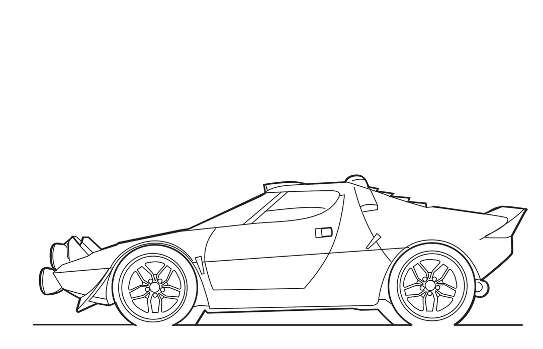 The Curb Coloring Book