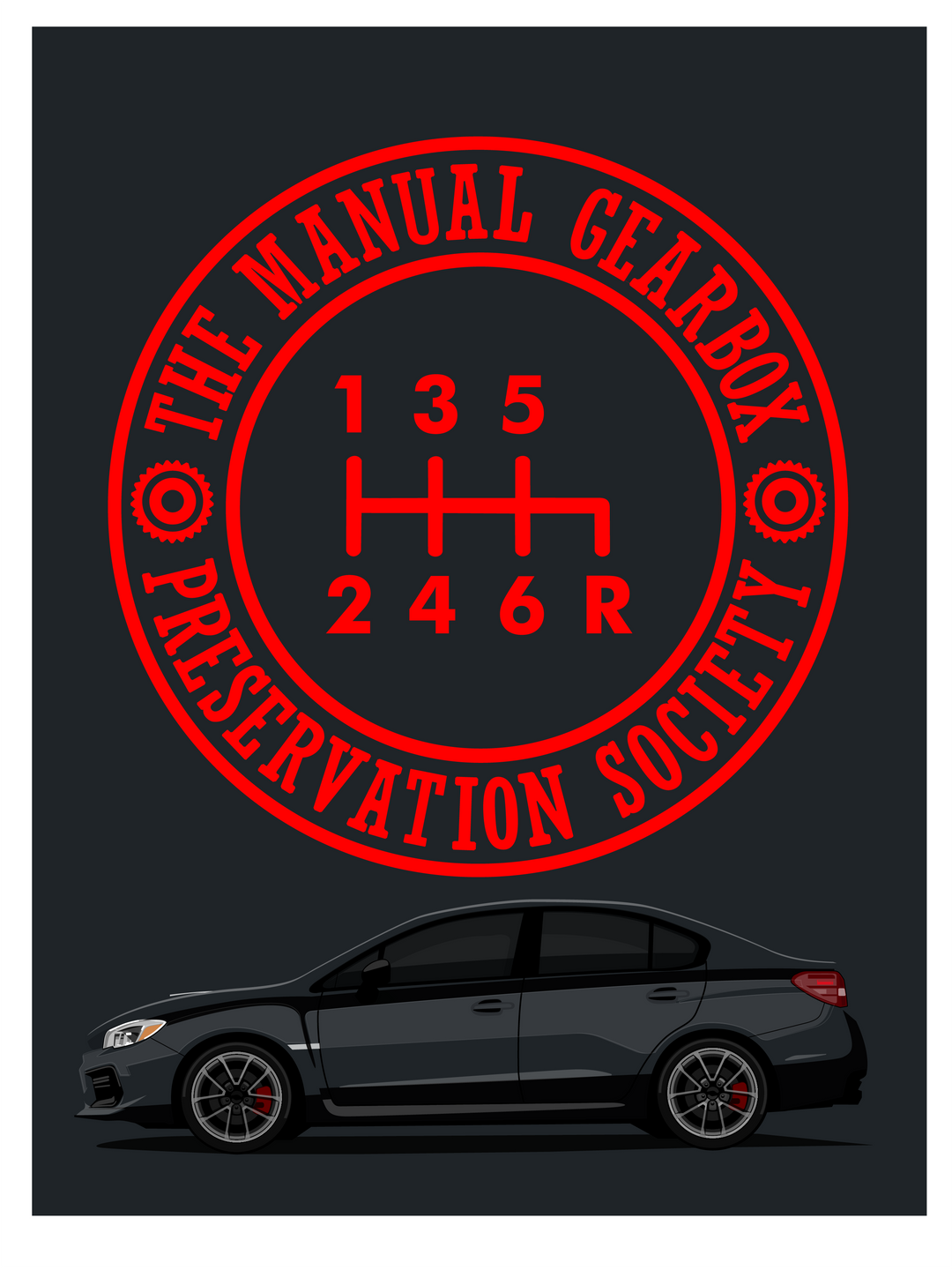 TMGPS WRX Print