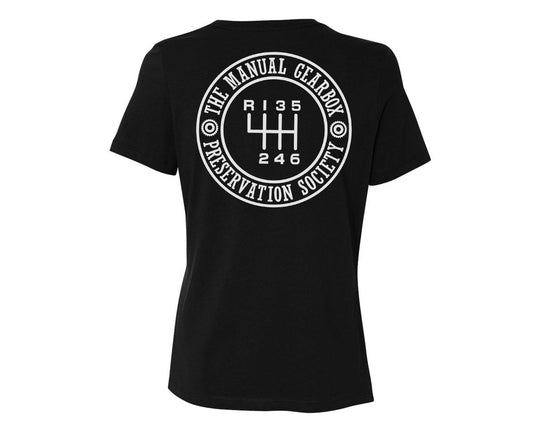 Womens TMGPS Insignia T-Shirt - 4 Speed Reverse Top Left