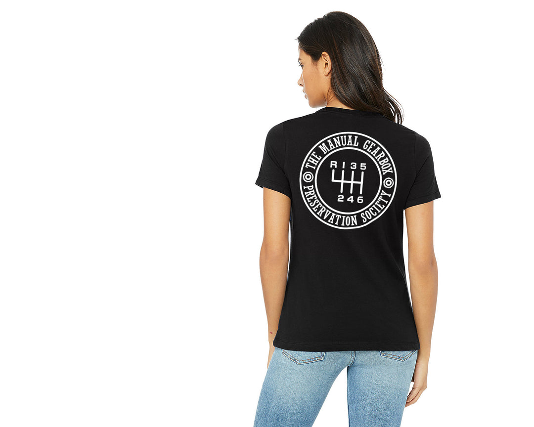Womens TMGPS Insignia T-Shirt - 4 Speed Reverse Top Left