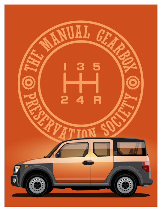 TMGPS Honda Element Print