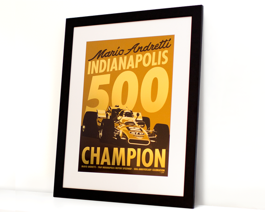 Mario Andretti - Champion - Limited Edition Print