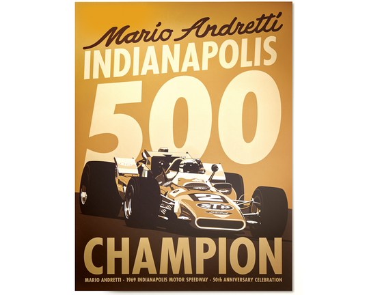 Mario Andretti - Champion - Limited Edition Print