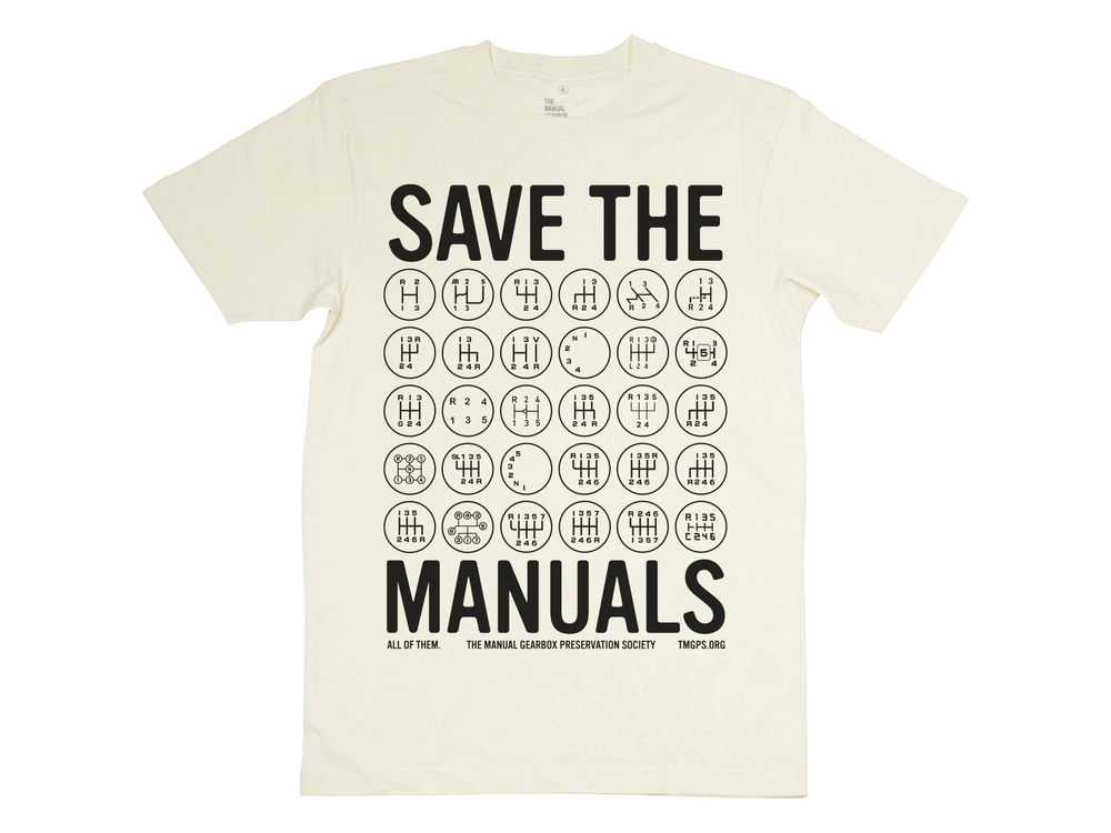 TMGPS Save The Manuals (All Of Them) T-Shirt